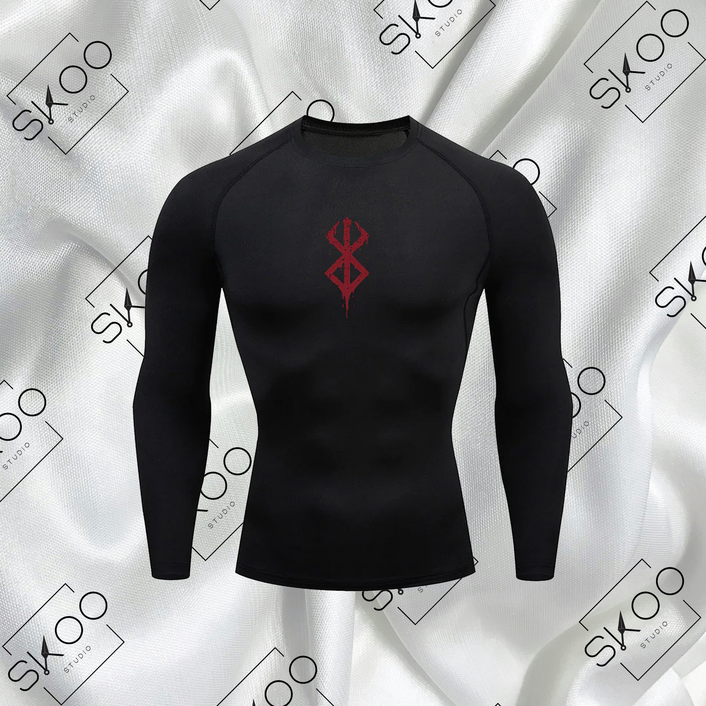 Swordsman compression tee long sleeve