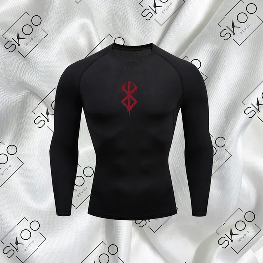 Swordsman compression tee long sleeve