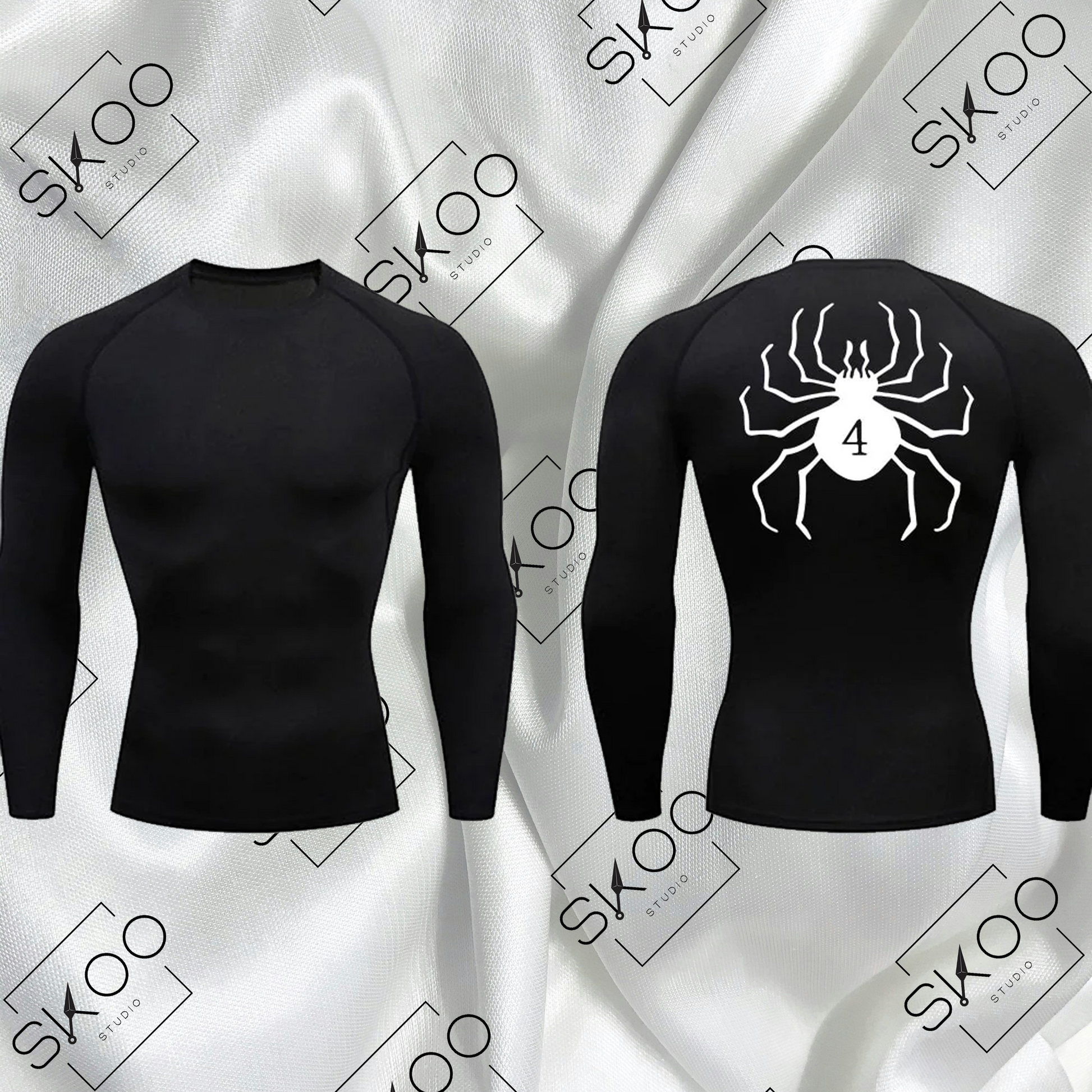 White spiderman compression – Scar shop
