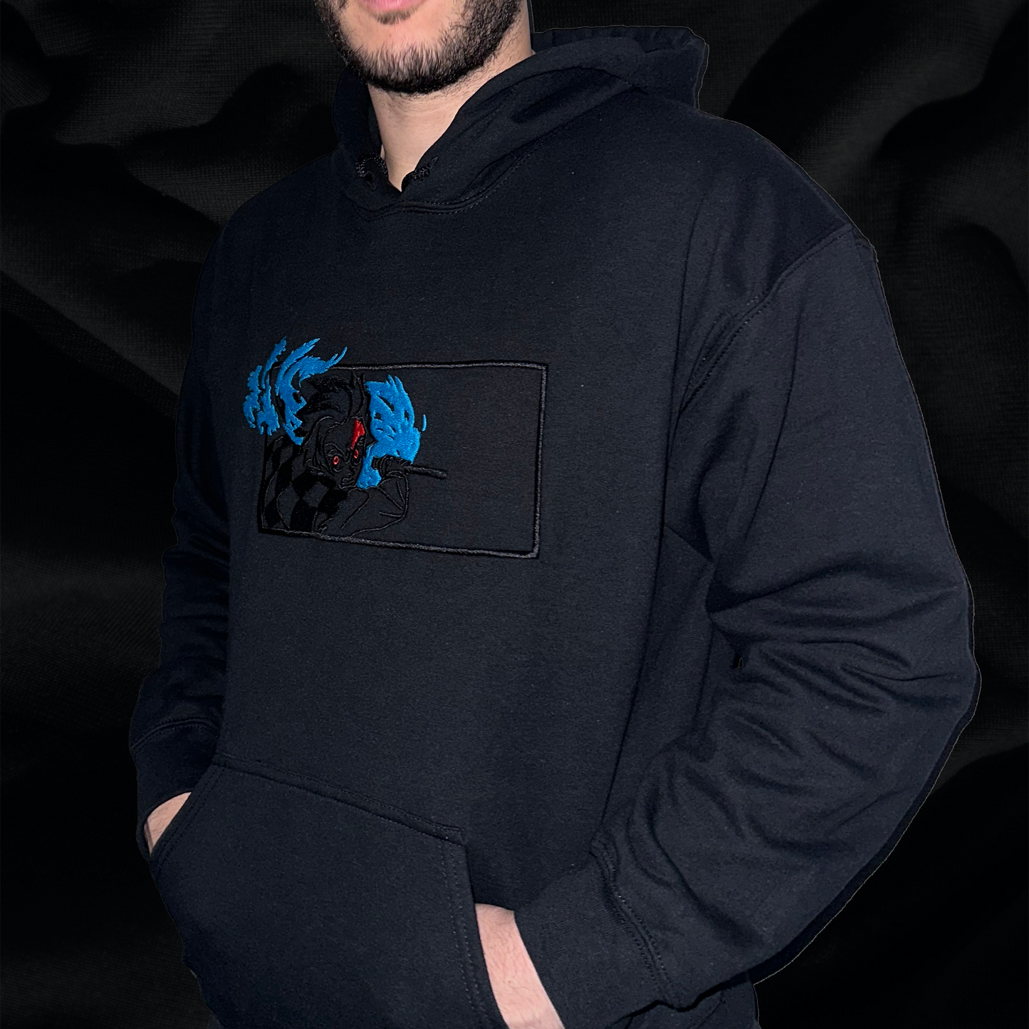 Water-breathing blackout hoodie